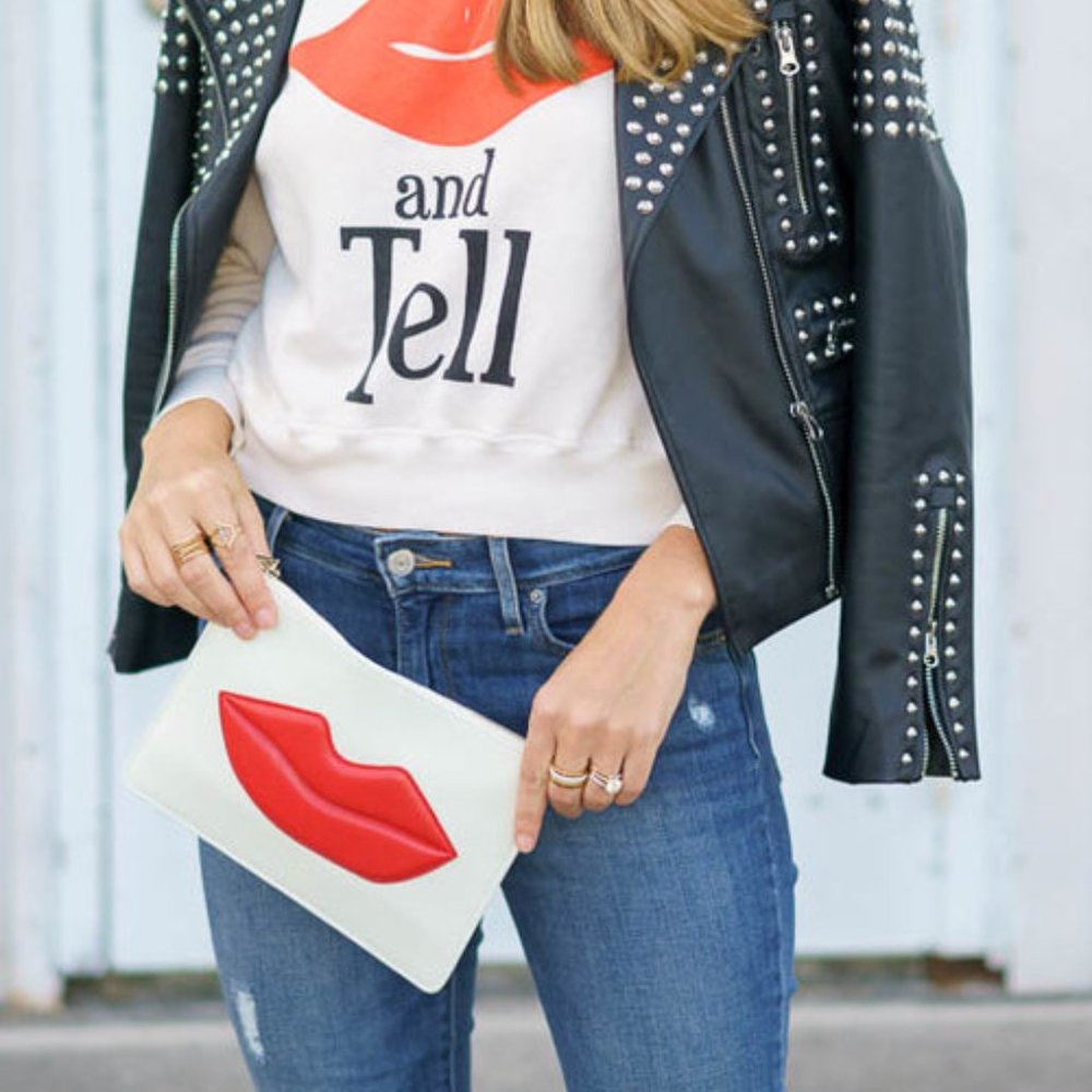 Alice & Olivia clutch